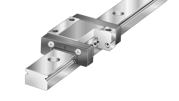 셰플러 리니어 가이드(linear guides): 복열 미니어처 리니어 볼 베어링 (Double-row miniature linear ball bearing)과 가이드웨이 어셈블리 (guideway assemblies)