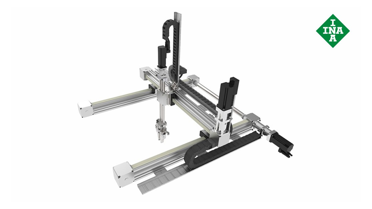 셰플러 리니어 가이드(linear guides): 다축 위치결정 시스템(Multi-axis positioning systems)