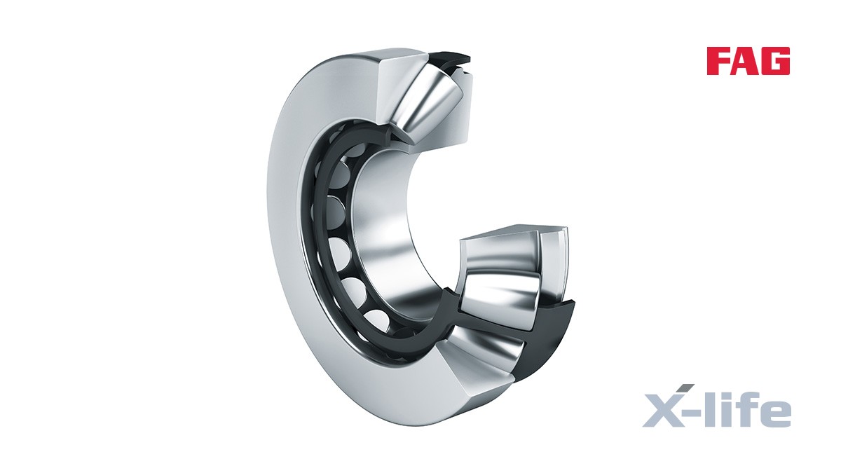 셰플러 구름 베어링과 플레인 베어링: 액셜 스페리컬 롤러 베어링 (Axial spherical roller bearings)