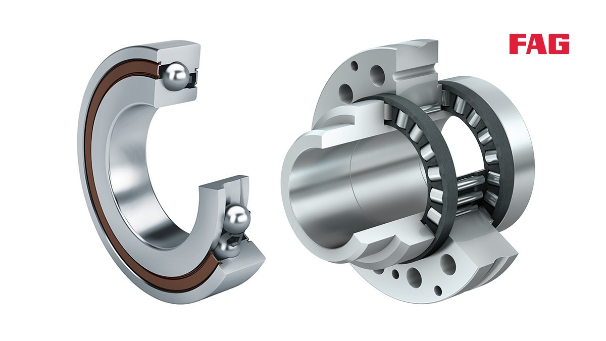 셰플러 구름 베어링과 플레인 베어링: 스크류 드라이브용 베어링 (Bearings for screw drives)